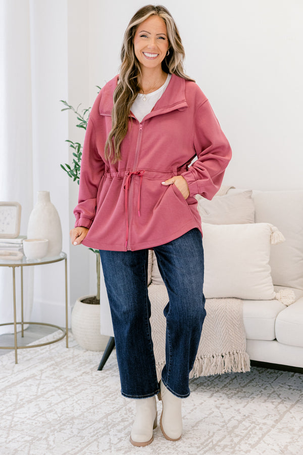 Step Up Jacket, Rot