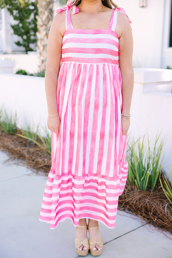 Stop And Smell The Roses Kleid, Pink