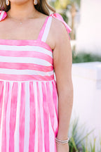 Stop And Smell The Roses Kleid, Pink