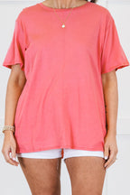 String Of Luck Tee, Desert Rose