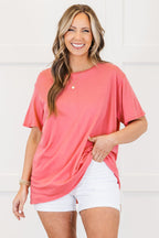String Of Luck Tee, Desert Rose