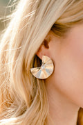 Stunning Gaze Earrings, Gold