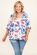 Summer Fling Top, Ivory