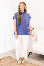 Summer Fun Top, Blueberry