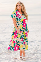 Summer Sunrise Dress, Mint Mix