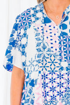 Summertime Blues Top, Blue