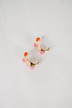 Sunbeam Statement Earrings, Gold