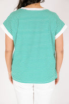 Sonntagsspaziergang-T-Shirt, Kellygrün