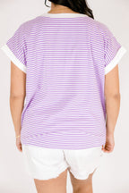 Sunday Stroll Tee, Lavender