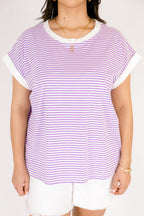 Sunday Stroll Tee, Lavender