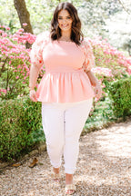 Sunlit Mornings Top, Pink