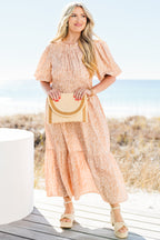 Sunlit Stroll Maxi Dress, Taupe