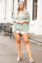 Surprise Yet Top, Light Olive