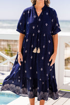Sweet As Can Be Dress, Navy