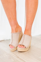 Sweet Gesture Espadrilles, Light Gray