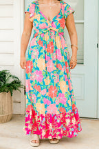 Sweet Oasis Dress, Blue