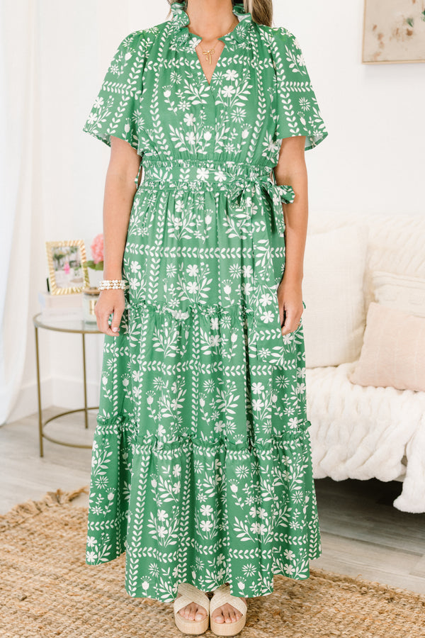 Sweet Thoughts Dress, Green