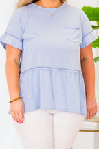Swift Justice Top, Himmelblau