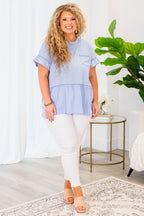 Swift Justice Top, Himmelblau
