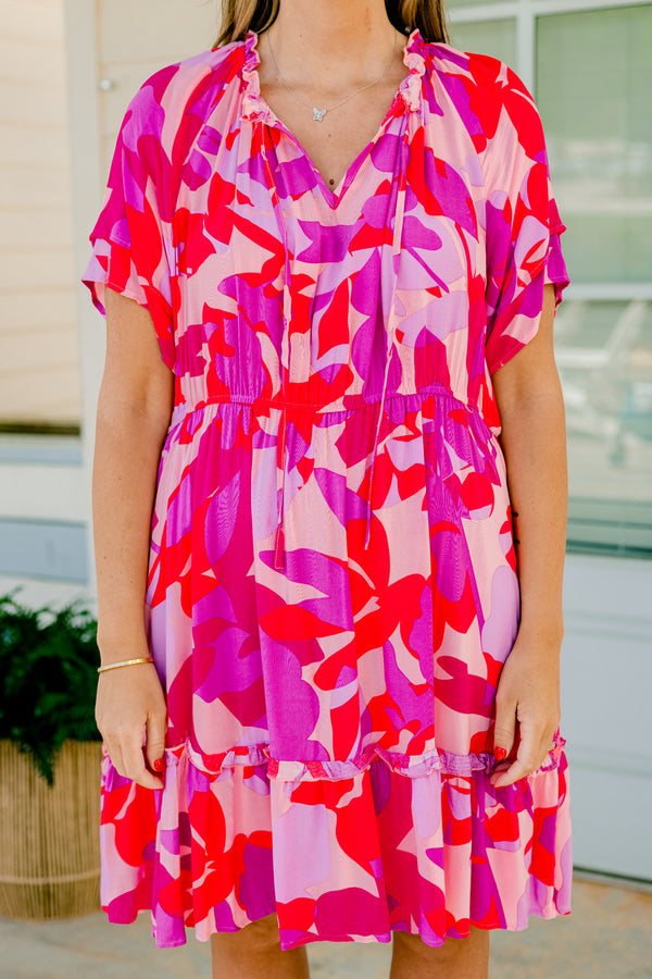 Take A Cruise Dress, Pink
