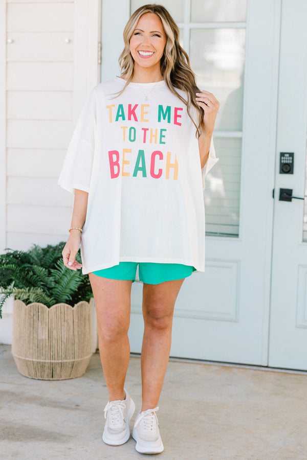 Sporty Chic Shorts, Turquoise