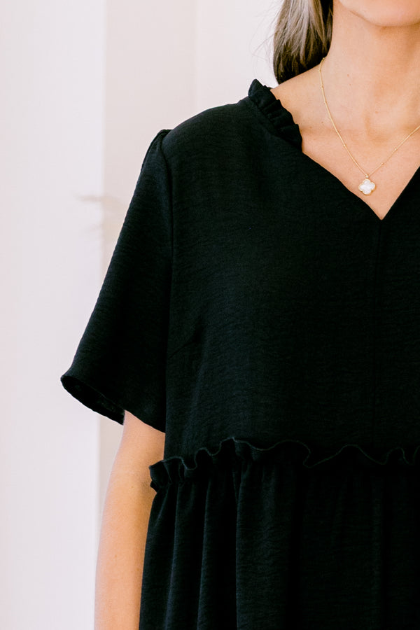 Take Over Dress, Black