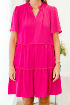 Take Over Dress, Pink