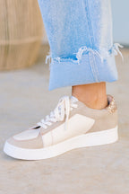 Take The Chance Sneakers, Gold