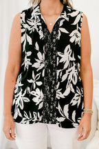 Tell Me Less Tank, Black