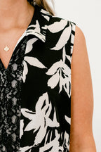 Tell Me Less Tank, Black