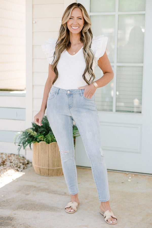 That's A Good Look Jeans, Light Wash