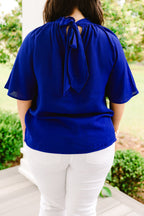 That's Rich Top, Royal Blue