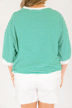 The Classic Coastline Top, Kelly Green