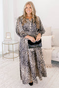 Das Kleid „Die klare Wahl“, Leopard