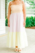 The Day I Met You Dress, Creamsicle
