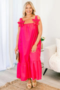 Kleid "Der richtige Zeitpunkt", Hot Pink