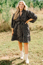 The Way It Goes Kleid, Schwarz