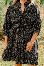 The Way It Goes Kleid, Schwarz