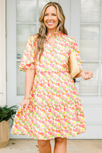 Through The Arbor Dress, Pink