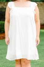 Time Flies By Dress, Ivory