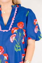 A New Day Top, Blau