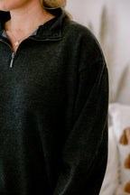 Pullover „Time To Tell“, Schwarz
