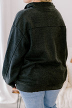 Pullover „Time To Tell“, Schwarz