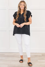 Tip Toe Dancing Top, Schwarz