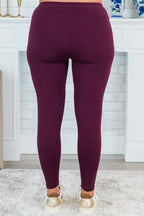 To Be True Leggings, Eggplant