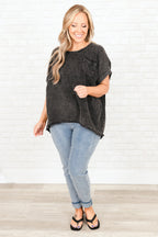Took My Chances Top, Black
