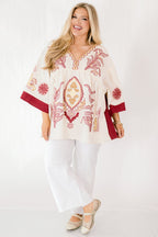 Tranquil Waters Top, White