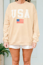 True American Spirit Pullover, Sand