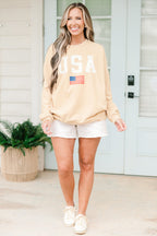 True American Spirit Pullover, Sand