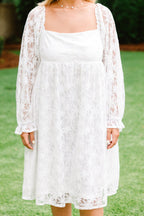 True Pure Bliss Kleid, Weiß
